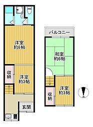 東大阪市岩田町３丁目の一戸建て