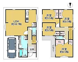 東大阪市大蓮東４丁目の一戸建て