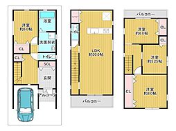 東大阪市中小阪４丁目の一戸建て