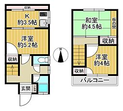 東大阪市中石切町５丁目の一戸建て