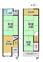 四條畷市米崎町の一戸建て