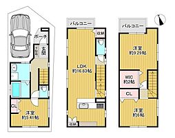 東大阪市中小阪１丁目の一戸建て