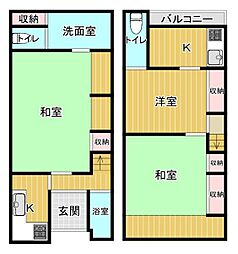 東大阪市新上小阪の一戸建て