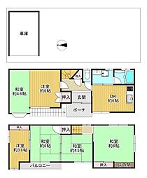 四條畷市南野2丁目の一戸建て