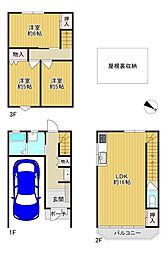 門真市中町の一戸建て