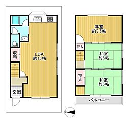 東大阪市三島１丁目の一戸建て