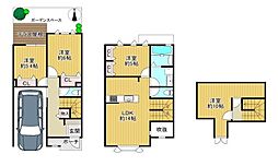 大東市朋来２丁目の一戸建て