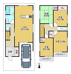東大阪市御厨東１丁目の一戸建て