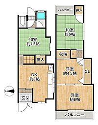 大東市南津の辺町の一戸建て