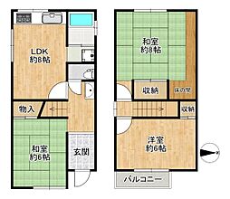 東大阪市御厨南３丁目の一戸建て