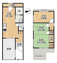 東大阪市東鴻池町１丁目の一戸建て
