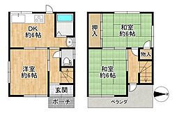 東大阪市鷹殿町の一戸建て