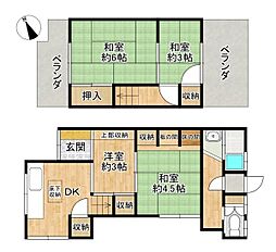 東大阪市東石切町３丁目の一戸建て