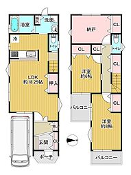 東大阪市南四条町の一戸建て