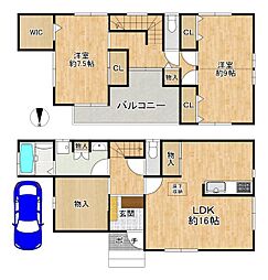 大東市平野屋１丁目の一戸建て