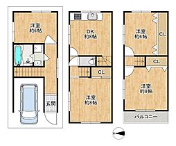 東大阪市岩田町1丁目の一戸建て
