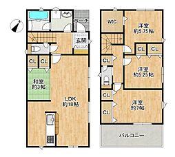 東大阪市金岡３丁目の一戸建て