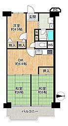 小阪パークハイツ2号棟　中古マンション