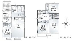 藤枝市音羽町6丁目 新築全2棟　A号棟