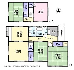 焼津市八楠　角地　中古住宅