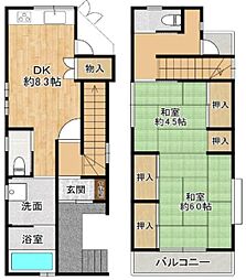 大阪市鶴見区茨田大宮４丁目の一戸建て