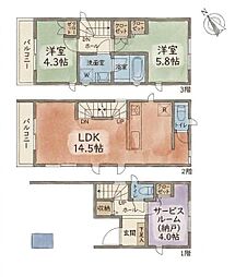 多摩区登戸　中古一戸建て
