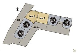 多摩区枡形　建築条件なし売地