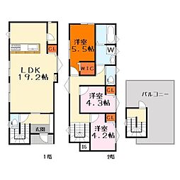 野洲市野洲の一戸建て