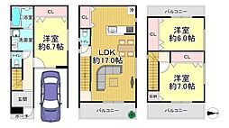 大阪市西成区松1丁目　中古戸建