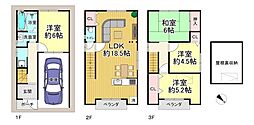 大阪市住吉区万代6丁目　中古戸建