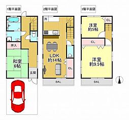 大阪市西成区南津守７丁目