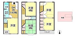 安立4丁目　中古戸建