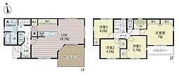 藤沢市善行坂2丁目　戸建A号棟　全2区画