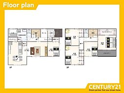 一宮市木曽川町黒田 C号棟 全3棟