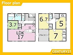 一宮市三条第6　2号棟　全4棟