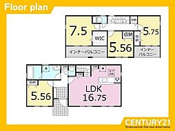 一宮市今伊勢町本神戸第六　3号棟　全4棟