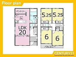 一宮市浅井町大日比野5期　B号棟　全3棟
