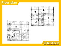 一宮市木曽川町黒田第5　2号棟　全4棟