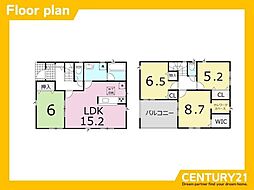 一宮市西五城第5　2号棟　全4棟