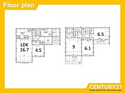 一宮市萩原町西御堂第19　2号棟　全3棟