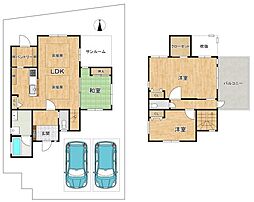 八幡市 美濃山幸水　中古 一戸建て