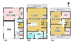 大阪市平野区加美鞍作３丁目の一戸建て