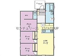 中古戸建て 国分姫城南 1号地 (平屋)