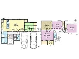 新築戸建 和田3丁目 2階建