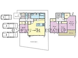 新築戸建て　姶良市加治木町木田　3号棟