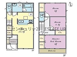 新築戸建 クレイドルガーデン中山第6 1号棟