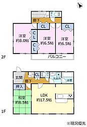 富士宮市山本　中古戸建　駐車3台可　外壁塗り直し済