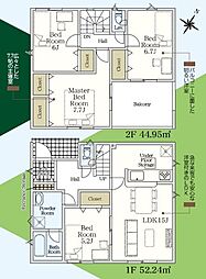 クレードルガーデン　富士市中丸第11　全1棟　1号棟