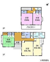 富士宮市小泉　和風コンパクト中古戸建　駐車1台