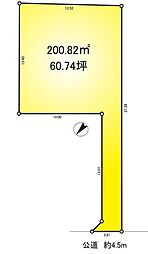 上尾市井戸木2丁目の土地